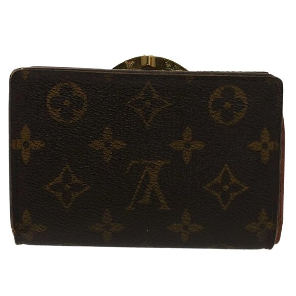 LOUIS VUITTON Monogram Porte Monnaie Billets Viennois Wallet M61663 Auth 50459 - Picture 4 of 14